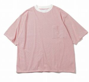 23SS marka マーカ BORDER TEE S/S ORGANIC COTTON ボーダー ビッグシルエット オーバーサイズ Tシャツ 2