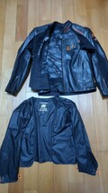 HYOD MINERVA D3O ST-X レザージャケット Lサイズ BLACK/ORANGE STITCH (春夏用)_画像9