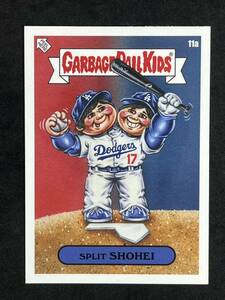 2023 Topps x GPK 大谷翔平 A Split SHOHEI Shohei ohtani ドジャース アートカード