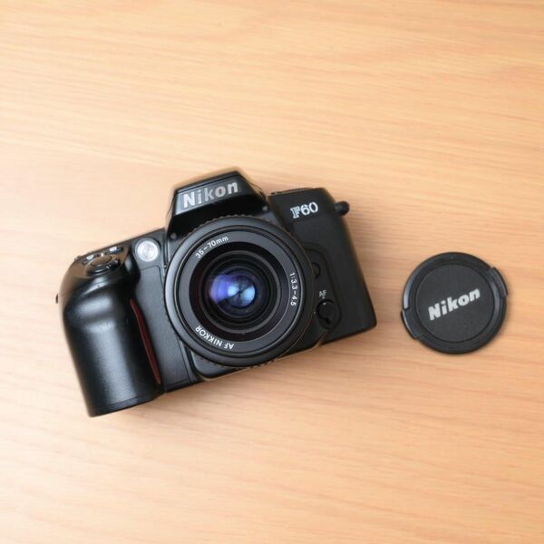 フィルムカメラ 一眼レフ Nikon F60 レンズ 電池付き ニコン