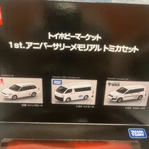 トミカ　タカラトミー　トイホビーマーケット　1st.アニバーサリーメモリアルトミカセット　乗用車5台セット　中身未使用品_画像4