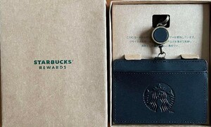  Starbucks recycle leather ID card holder 