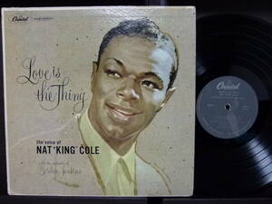 ■激レア■美盤オリジナル■NAT KING COLE■LOVE IS THE THING■