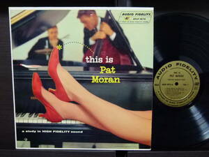 ■激レア■美盤 MONOオリジナル■PAT MORAN■THIS IS PAT MORAN■コーティング