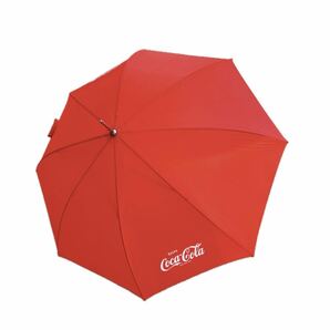 1スタ コカコーラ Coca-Cola ロゴ 傘 雨傘 雨具 コカコーラグッズ コレクション コレクター ヴィンテージ レトロ雑貨 レトロ の画像1