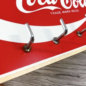 コカコーラ Coca-Cola ロゴ キーフック 鍵掛け 鍵 コカコーラグッズ コレクション コレクター 海外 レトロ雑貨 レトロ アンティーク の画像6