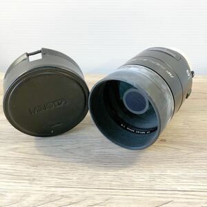 MINOLTA ミノルタ レンズ AF REFLEX 500mm f8 ミラーレンズ αマウント 望遠 一眼レフ カメラ オートフォーカス 現状品