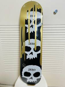 ZERO ゼロ　スケートボードデッキ　8.0*31.6　R