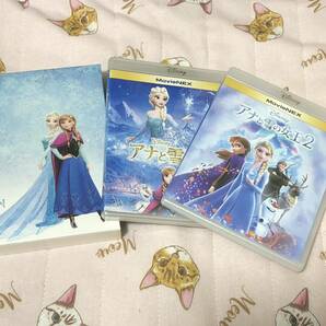アナと雪の女王1・2 MovieNEX 純正ケース Blu-ray
