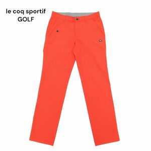 le coq sportif GOLF ルコック スポルティフ ゴルフ 通年 ロゴ刺繍★ テーパード カラー スラックス パンツ Sz.79　メンズ　C4B01918_4#R