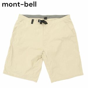 mont-bell モンベル ロゴ刺繍★ ストレッチ ハーフ ショート クライミング パンツ Sz.XL　メンズ アウトドア 大きいサイズ　C4B01949_4#P