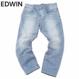 EDWIN Edwin E552R весна лето USED обработка * стрейч лодыжка длина конический Denim брюки джинсы Sz.32 мужской сделано в Японии C4B02075_5#P