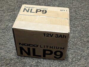 【新品未開封】NOCO リチウムパワースポーツバッテリー NLP9 12V400A (YTX9 YTX7A-BS YTX9-BS)