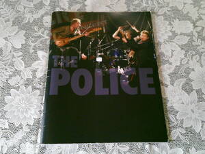 パンフレット THE POLICE ツアー 写真集