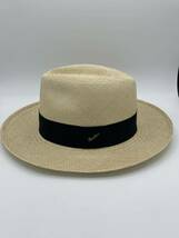 Borsalino ボルサリーノ パナマハット イタリア製　60㎝ _画像4