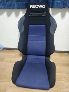 RECARO セミバケットシート SR-3 黒×青 メッシュ レカロ SR3 エリッセブルー 国内正規品 ブラック×ブルー 付属品完備