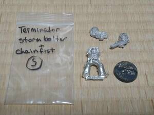 ウォーハンマー Rogue Trader Terminator with Storm Bolter & Chainfist (S)