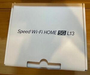 ほぼ新品　Speed Wi-Fi HOME 5G L13
