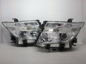 キレイ HID 【コーティング済】キセノン 車検〇 KOITO 100-23009 BR50-1 エルグランド E52 TE52 TNE52 PE52 PNE52　ヘッドライト 左右