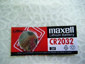 ! fixed form prompt decision CR2032 button battery mak cell 1 piece * package. color . differ hour also equipped (0605)