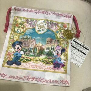 東京ディズニーシー　ファンタジースプリングスホテル　巾着 きんちゃく　ミッキー　ミニー