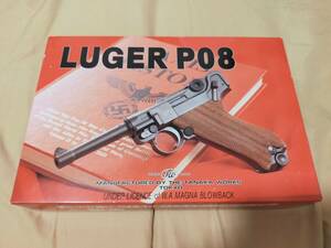 タナカ LUGER P08 4inch HW 【ガスブローバック／18才以上】