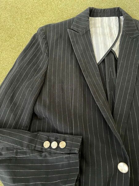 水曜日セール　コムサデモード　メンズ　M ジャケット　春服　黒