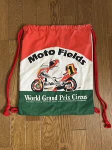 Moto Fields 巾着ナップサック バイク