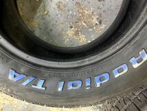 バリ山！ほぼ新品！BFグッドリッチ　ラジアルT/A ホワイトレター235/60R15_画像2