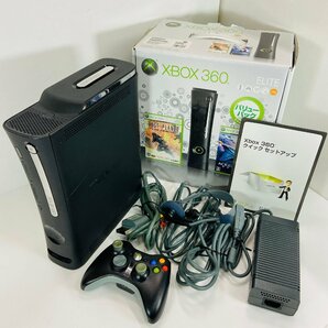 【641-6805k】●1円スタート●【ジャンク】Xbox 360 エリート バリューパックの画像1