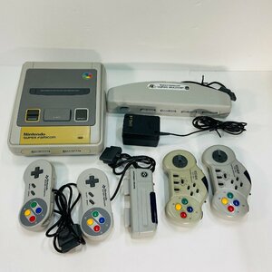 【641-6914k】◎1円スタート◎【ジャンク】スーパーファミコン　周辺機器セット