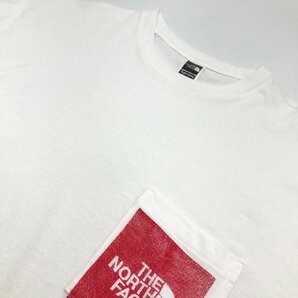 [103-1185] SUPREME×THE NORTH FACE/23SS Printed Pocket Tee/プリントポケットTシャツ/ホワイト/サイズS/NT02309Iの画像3