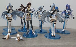 [713-6777k]*1 jpy start *zeno Saga figure Meister all sorts set sale Cosmos KOS-MOS