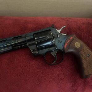 タナカ　コルトパイソン357マグナム4インチ　ブルーイングです。　シティーハンター　冴羽リョウの銃です。　