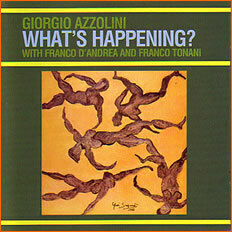 ★新品デッドストック即決★伊ジャズ66年大名作Giorgio Azzolini 「What's Happening?」