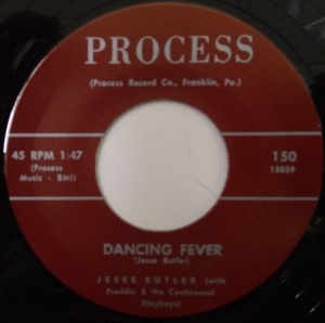 ★新品即決★50's-60'sリプロ再発盤 Jesse Butler With Freddie & The Continental Playboys [Process]