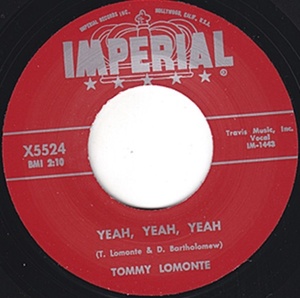 ★新品即決★50's-60'sリプロ再発盤Tommy Lomonte - Yeah Yeah Yeah[Imperial]