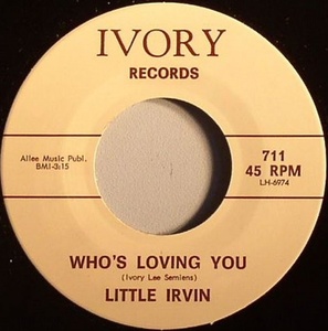 ★新品即決★50's-60'sリプロ再発盤 Little Irvin /D.C. Bender [Ivory]