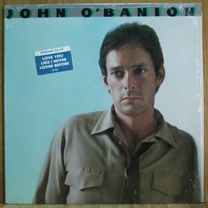 ★★★ US Orig.'81 ☆ JOHN O’BANION 《 John O'Banion 》 ELEKTRA ： 6E-342　※ ハイプ ステッカー　※ シュリンク