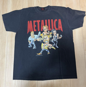 USA製 METALLICA メタリカ バンド Tシャツ ブラック XL シングルステッチ