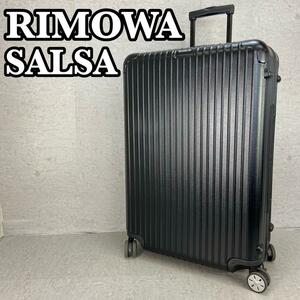 RIMOWA　リモワ　SALSA　サルサ　マルチホイール　871.77　キャリーケース　スーツケース　トラベルバッグ　104L　ブラック　４輪