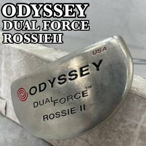 ODYSSEY オデッセイ DUALFORCE TM ROSSIEⅡ デュアルフォース ロッシー2 PT パター メンズゴルフ　マレット　ベントネック　86㎝　34インチ