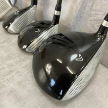 Callaway キャロウェイ　XJ HOT　ジュニアゴルフ　7本セット　子供　キッズ　右利き用　スタンド式キャディバッグ　ヘッドカバー付き_画像2