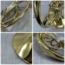 YAMAHA　ヤマハ　フレンチホルン　YHR-322Ⅱ　french horn 管楽器　シングルホルン　マウスピース32C4_画像8