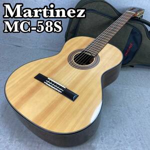 1円〜　Martinez　マルチネス　マルティネス　クラシックギター　MC-585　２０F　メーカー専用ケース付き　外観美品　現状販売