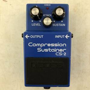 【動作未確認】BOSS CS-2 Compression Sustainer コンプレッサー 箱付き エフェクターの画像1