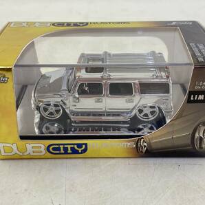 Jada DUB CITY KUSTOMS HUMMER H2 ハマー LIMITED 限定 メッキ シルバー 1/64の画像1