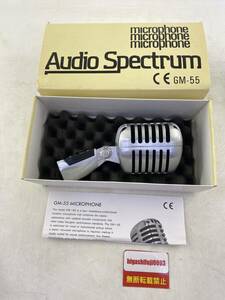 Audio Spectrum microphone GM-55 [ジャンク] マイク ボーカルマイク ガイコツマイク