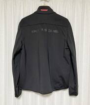 美品☆[Porsche The Motorsport Collection] 19AW Softshell ソフトシェル ドライビングジャケット M ブラック WAP813XXX0LFMS ポルシェ_画像2