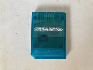 24-MC-21 PlayStation карта памяти простой память прозрачный голубой данные прозрачный терминал .. рабочий товар 